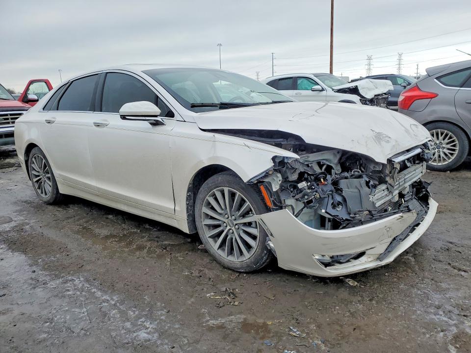 2017 Lincoln Mkz VIN 3LN6L5C99HR665298 COPART salvage auction — FRONT END, Salvage Title, sold $2,900 on 2026-07-31 (photo 4)