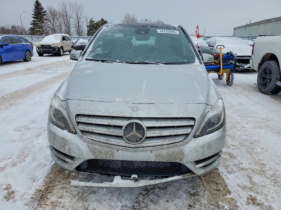 2013 Mercedes-benz B-klasse VIN WDDMH4EB2DJ178736 COPART salvage auction — REAR END, On - Permit No Brand - Unfit, sold $1,050 on 2026-07-07 (photo 5)