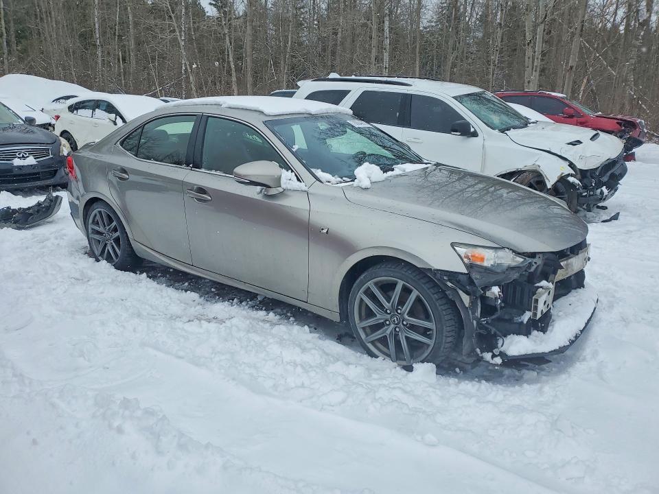 2014 Lexus Is VIN JTHCF1D28E5012760 COPART salvage auction — FRONT END, Salvage Title, sold $4,300 on 2026-07-14 (photo 4)