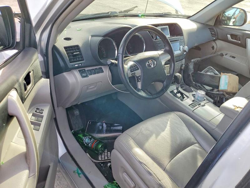 2012 Toyota Highlander VIN 5TDZK3EH4CS064383 COPART salvage auction — ALL OVER, Ca - Salvage Certificate, sold $750 on 2026-07-08 (photo 8)