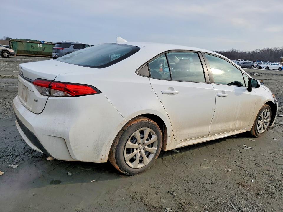 2021 Toyota Corolla VIN 5YFEPMAE6MP201478 COPART salvage auction — FRONT END, Sc - Cert Of Title-Salvage, sold $5,100 on 2026-07-13 (photo 3)