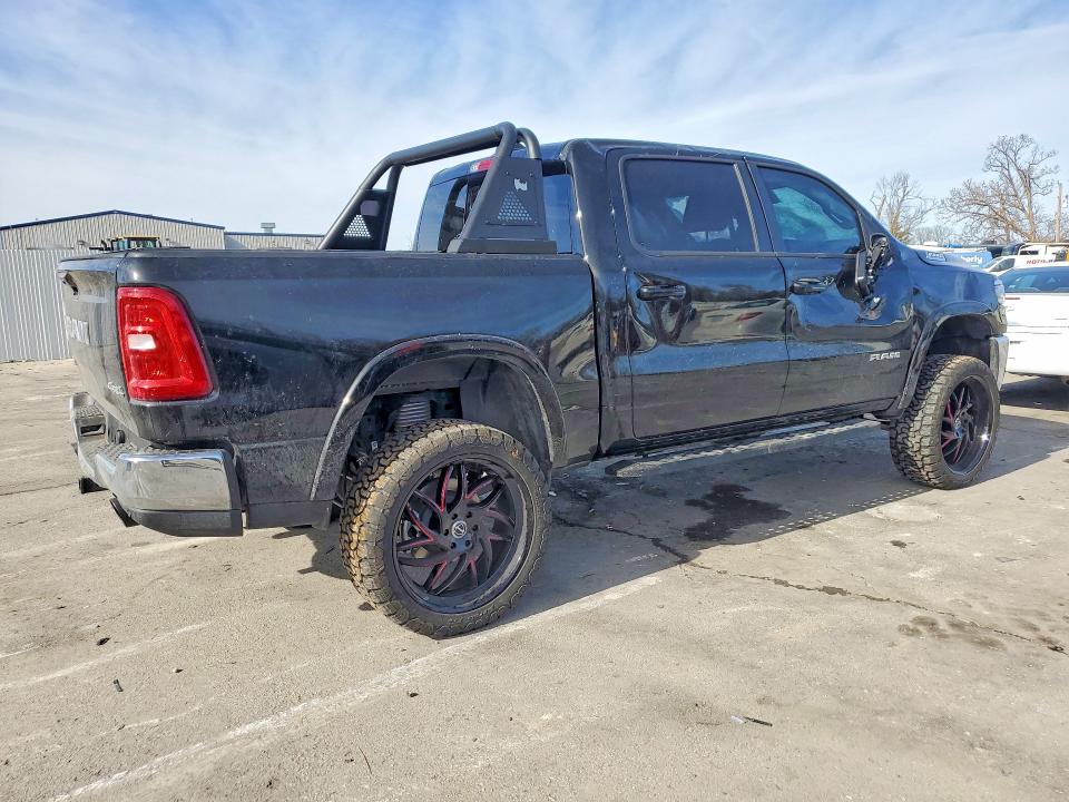 2026 Ram 1500 VIN 1C6SRFJP8TN175768 COPART salvage auction — Rollover, OK - CERT OF TITLE-SALVAGE, sold $19,800 on 2026-05-06 (photo 3)