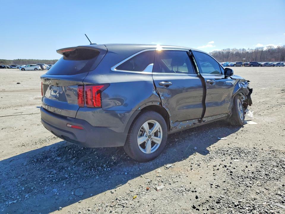 2022 Kia Sorento VIN 5XYRG4LC9NG123927 COPART salvage auction — FRONT END, Sc - Cert Of Title-Salvage, sold $5,600 on 2026-07-08 (photo 3)