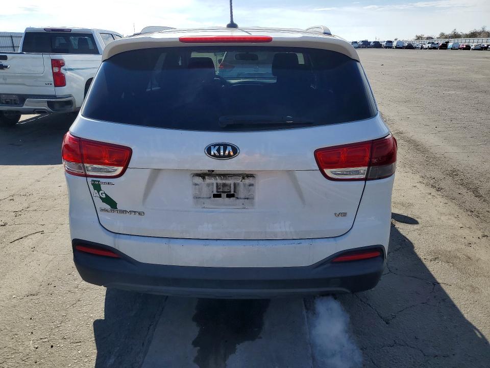 2016 Kia Sorento VIN 5XYPG4A55GG108808 COPART salvage auction — MECHANICAL, Ca - Dis/Dlr/Exp Only Clean Title, sold $1,000 on 2026-07-08 (photo 6)