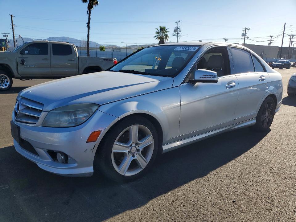 2010 Mercedes-benz C class VIN WDDGF5EB4AR117619 COPART salvage auction — SIDE, Id - Salvage Certificate Of Title, sold $475 on 2026-07-08 (photo 1)