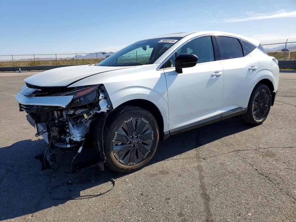 2025 Nissan Murano VIN 5N1AZ3DT7SC140138 COPART salvage auction — FRONT END, NV - SALVAGE TITLE, sold $11,500 on 2026-07-22 (photo 1)