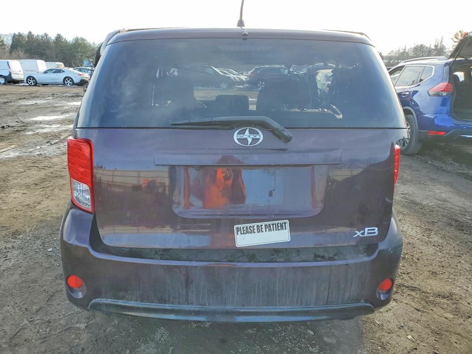 2013 Scion Xb VIN JTLZE4FE0DJ039226 COPART salvage auction — ROOF, Md - Cert Of Salvage > 75% Damage, sold $350 on 2026-08-03 (photo 6)