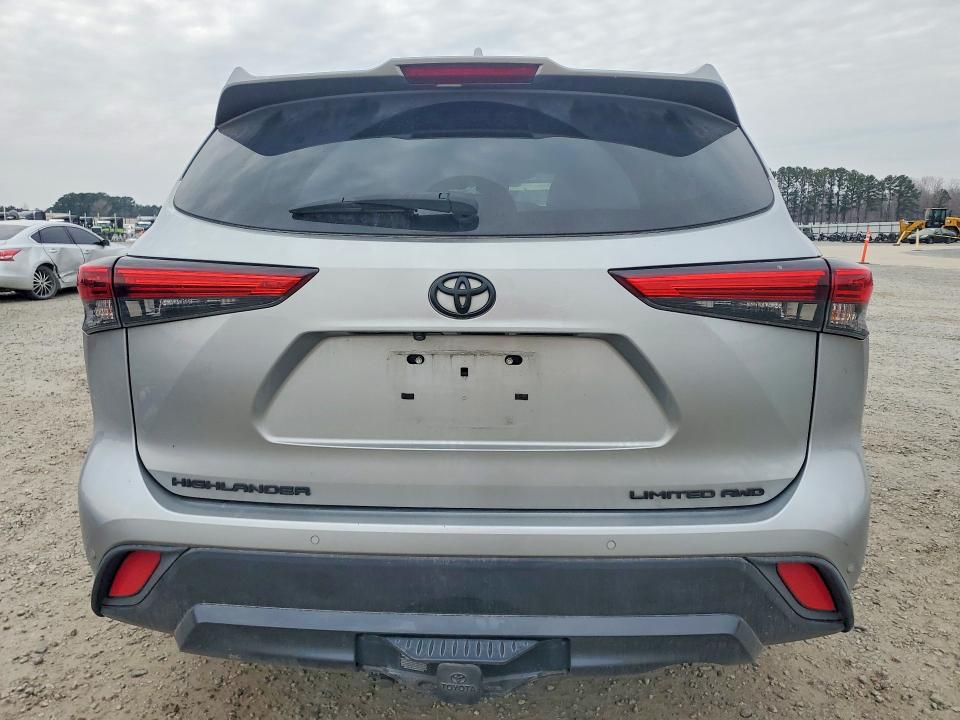 2020 Toyota Highlander VIN 5TDDZRBH7LS031231 COPART salvage auction — FRONT END, Salvage Title, sold $750 on 2026-07-27 (photo 6)