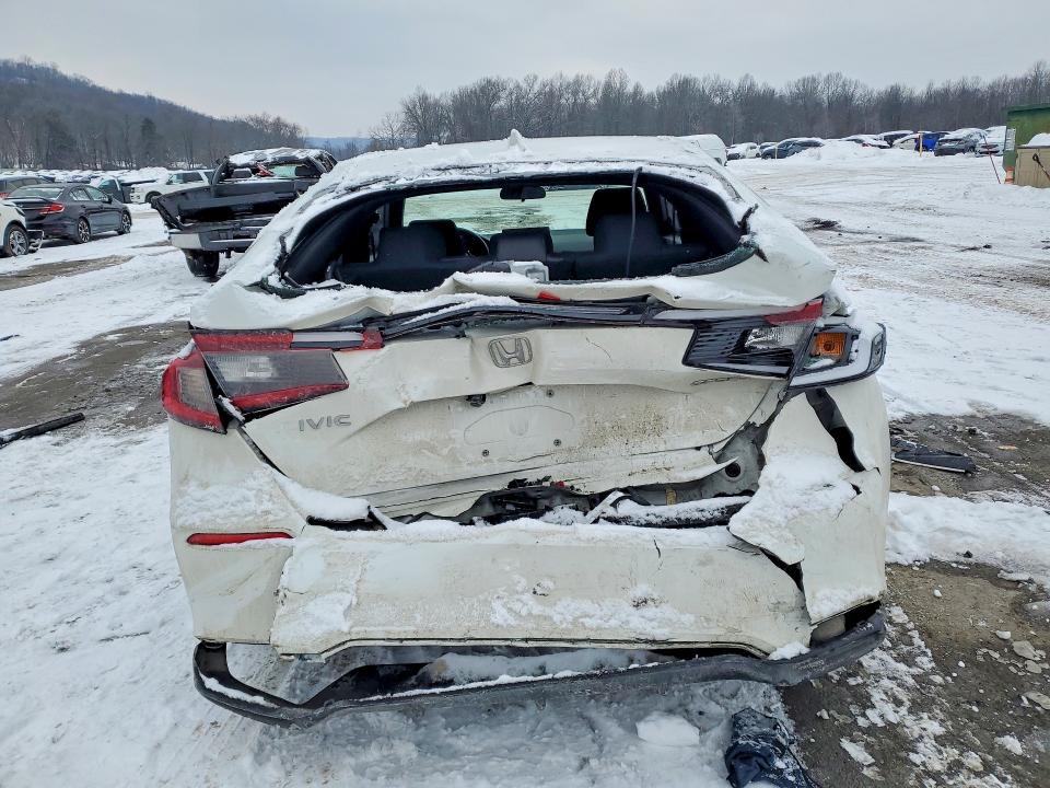 2024 Honda Civic VIN 19XFL2H82RE037417 COPART salvage auction — FRONT END, Pa - Certificate Of Salvage, sold $4,850 on 2026-07-02 (photo 6)