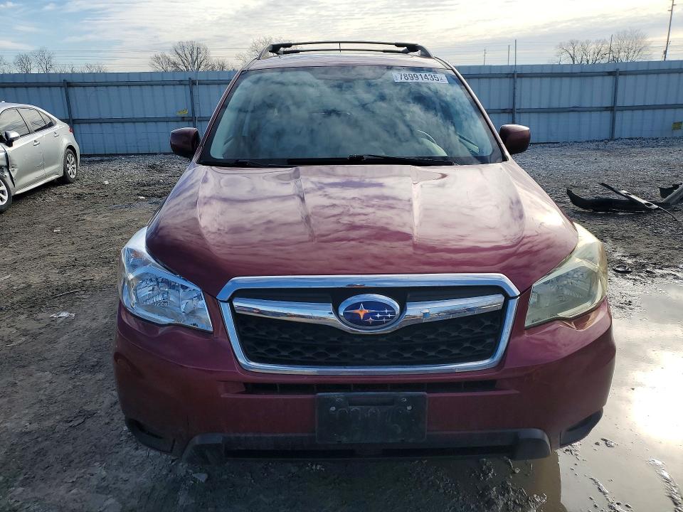 2014 Subaru Forester VIN JF2SJAEC3EH439430 COPART salvage auction — REAR END, Salvage Title, sold $525 on 2026-07-14 (photo 5)