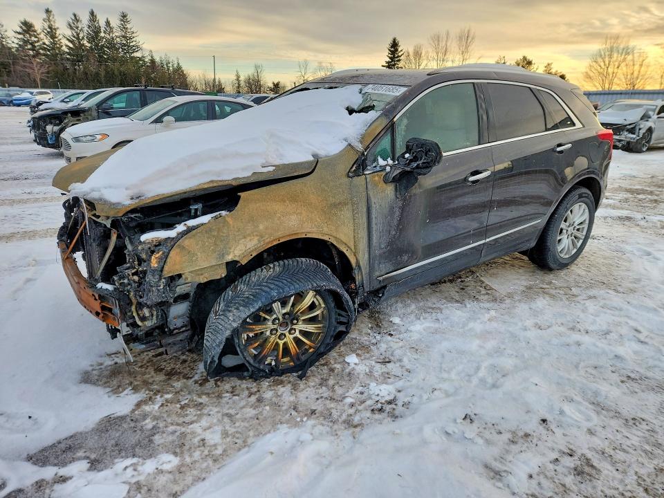 2017 Cadillac Xt5 VIN 1GYKNARS1HZ223735 COPART salvage auction — VANDALISM, On - No Title Available, sold $350 on 2026-07-09 (photo 1)