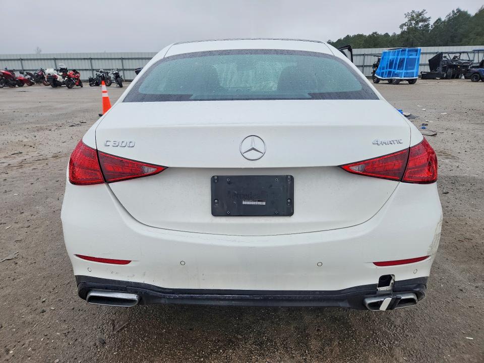 2023 Mercedes-benz C class VIN W1KAF4HB7PR147735 COPART salvage auction — FRONT END, Sc - Cert Of Title-Salvage, sold $11,000 on 2026-07-13 (photo 6)