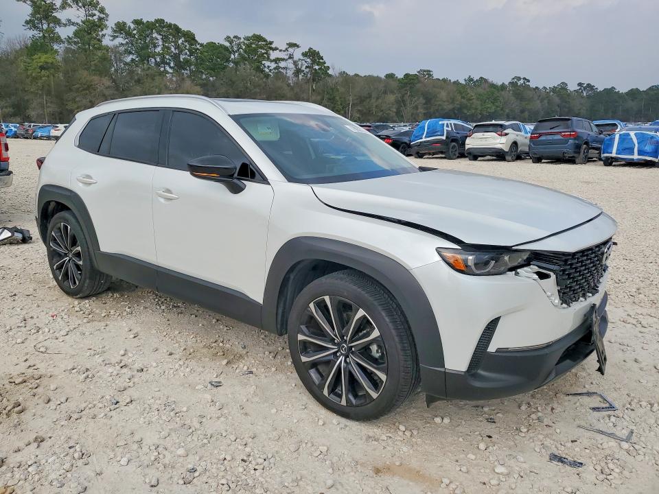 2025 Mazda Cx-50 VIN 7MMVABEM7SN353108 COPART salvage auction — FRONT END, Tx - Certificate Of Title, sold $3,050 on 2026-07-28 (photo 4)