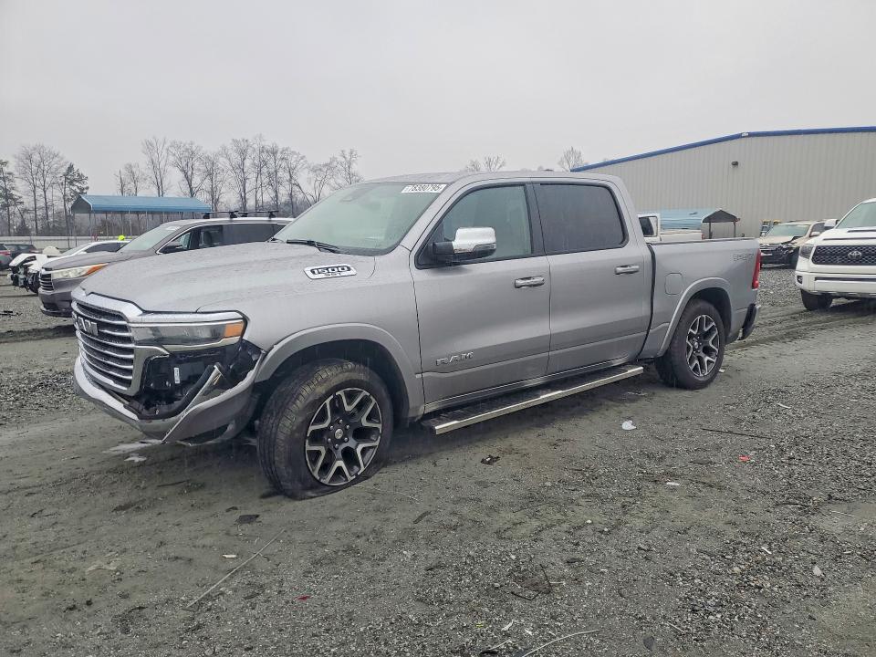 2025 Dodge Ram VIN 1C6SRFJP6SN519113 COPART salvage auction — REAR END, Salvage Title, sold $15,600 on 2026-07-27 (photo 1)