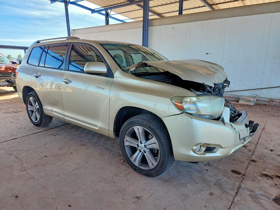 2008 Toyota Highlander VIN JTEDS43A282056086 COPART salvage auction — FRONT END, AZ - CERT OF TITLE - SALVAGE, sold $1,650 on 2026-07-16 (photo 4)