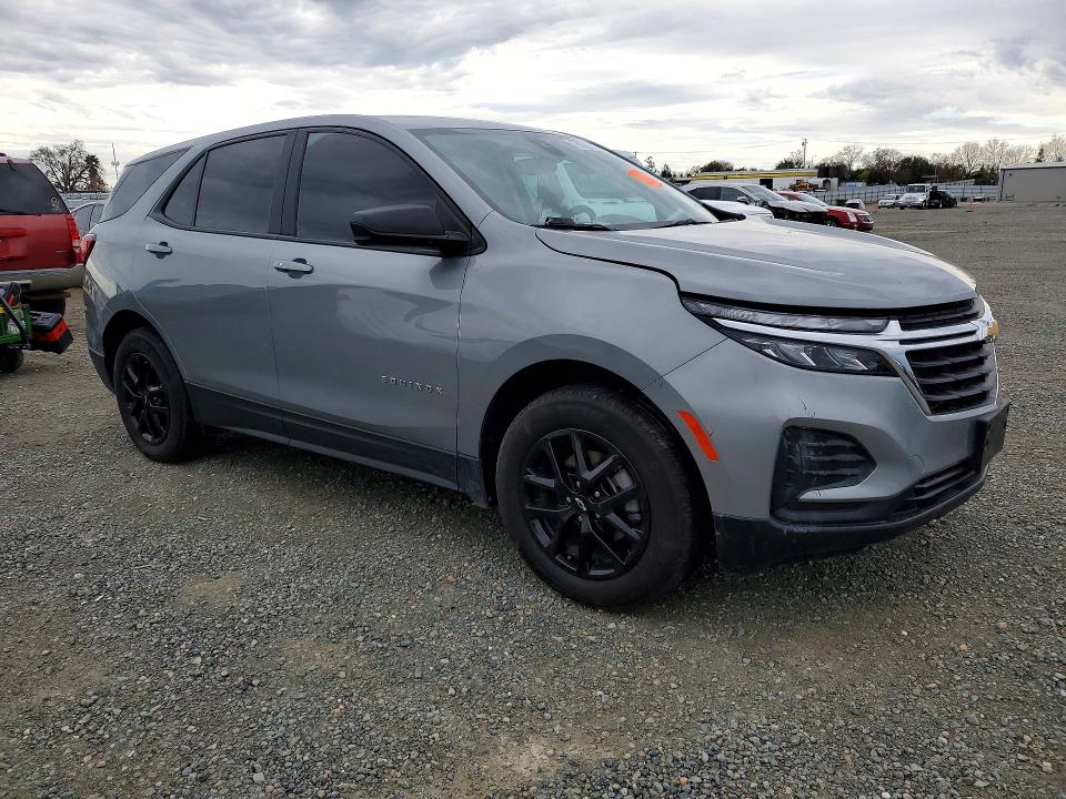 2024 Chevrolet Equinox VIN 3GNAXHEG2RL333375 COPART salvage auction — MECHANICAL, Ca - Salvage Certificate, sold $4,350 on 2026-07-30 (photo 4)
