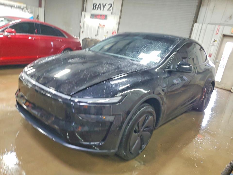 2026 Tesla Model y VIN 7SAYGDEE9TF402943 COPART salvage auction — SIDE, Il - Salvage Certificate, sold $20,800 on 2026-07-21 (photo 1)