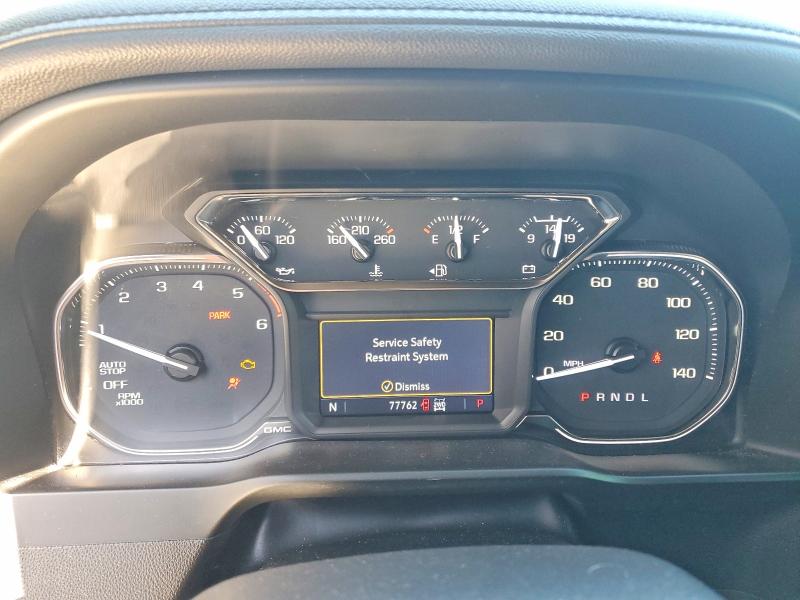 2021 Gmc SIERRA VIN 3GTU9DET6MG448049 COPART salvage auction — REAR END, Salvage Title, sold $16,800 on 2026-07-30 (photo 9)