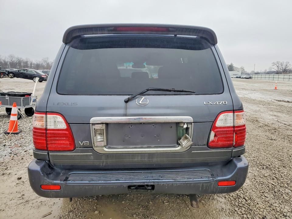 2004 Lexus Lx 470 VIN JTJHT00W543537835 COPART salvage auction — FRONT END, Mt - Certificate Of Title, sold $2,000 on 2026-07-07 (photo 6)