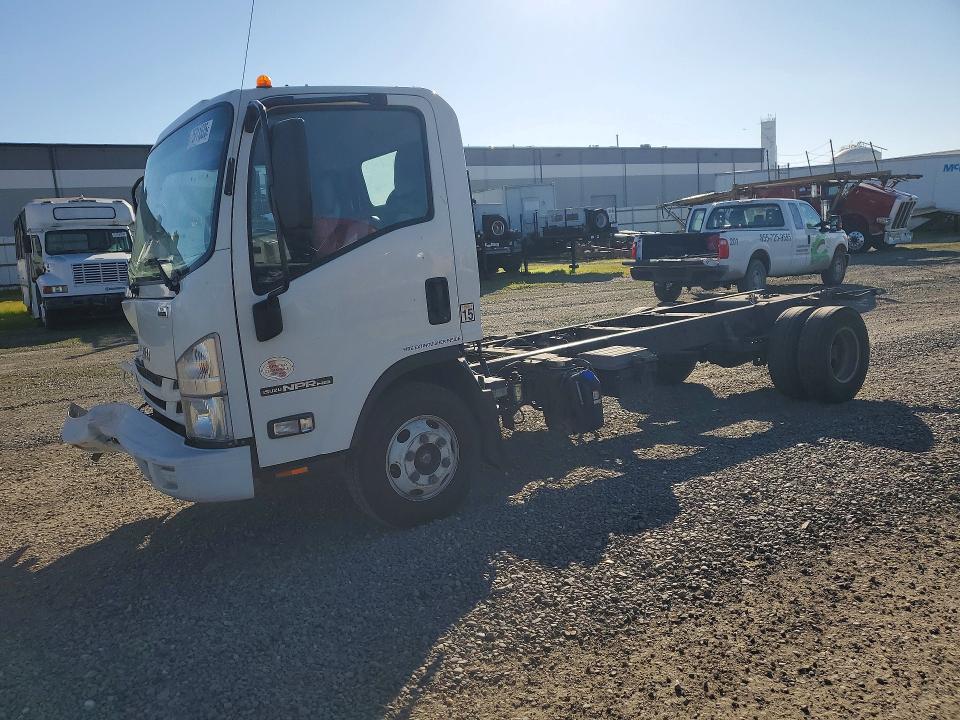 2019 Isuzu Npr VIN JALC4W166K7009799 COPART salvage auction — FRONT END, Ca - Salvage Certificate, sold $5,800 on 2026-07-15 (photo 1)