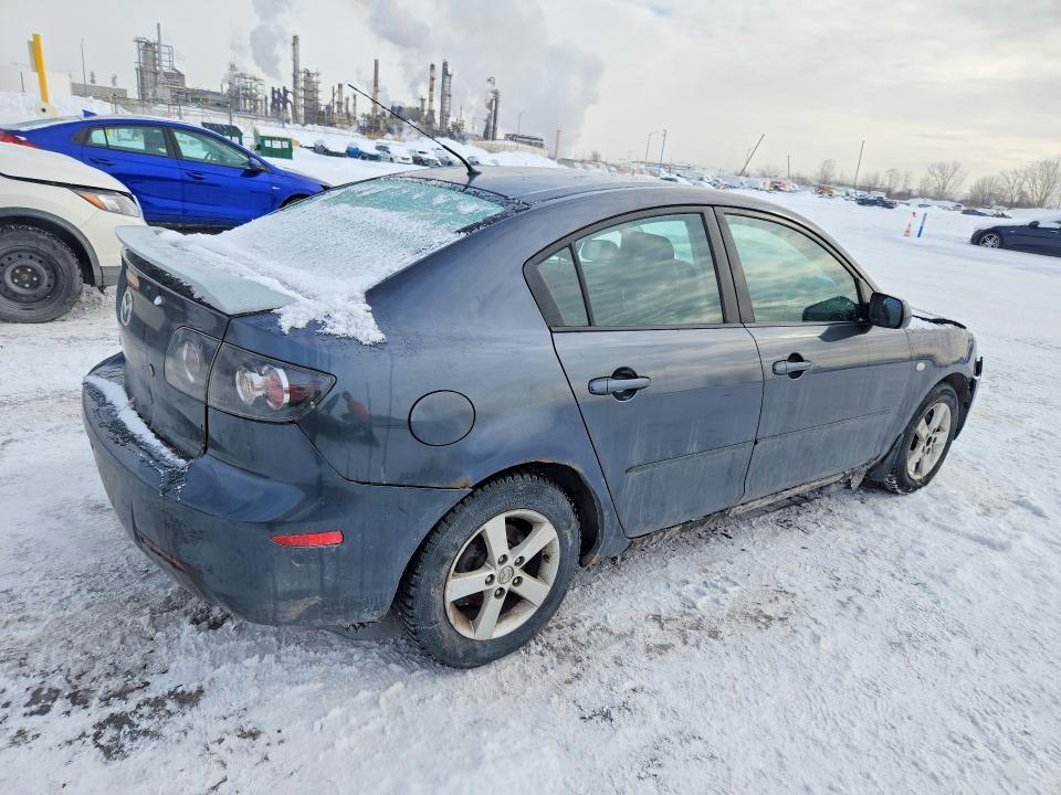 2009 Mazda 3 VIN JM1BK32F591256356 COPART salvage auction — SIDE, Qc - Gravement Accidente, sold $300 on 2026-07-21 (photo 3)