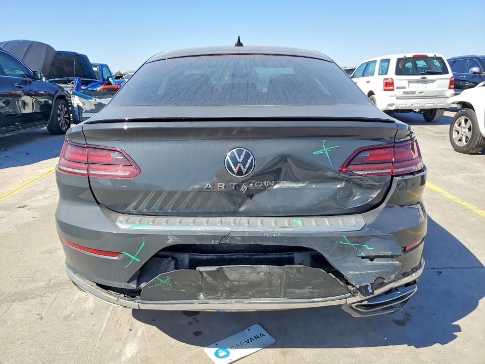2021 Volkswagen Arteon VIN WVWAR7AN2ME008333 COPART salvage auction — REAR END, Tx - Certificate Of Title, sold $2,850 on 2026-07-09 (photo 6)