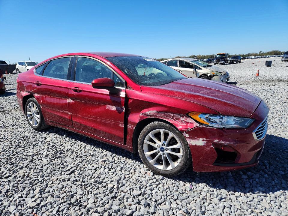 2019 Ford Fusion VIN 3FA6P0LU2KR204781 COPART salvage auction — SIDE, Fl - Cert Of Title Slvg Rebuildable, sold $575 on 2026-07-02 (photo 4)