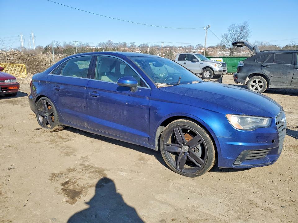 2015 Audi A3 VIN WAUCCGFF7F1023123 COPART salvage auction — REAR END, Md - Cert Of Salvage > 75% Damage, sold $1,100 on 2026-07-23 (photo 4)