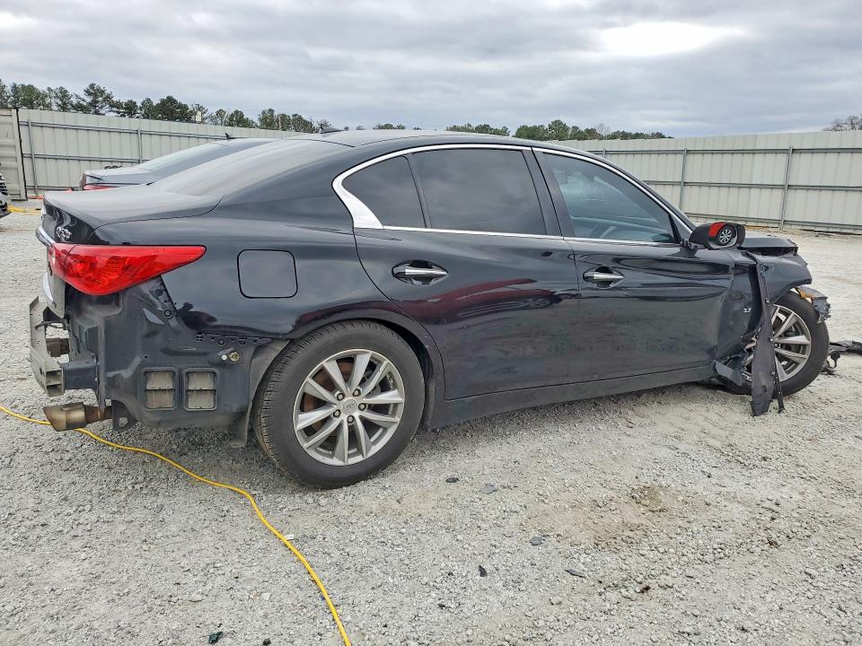 2015 Infiniti Q50 VIN JN1BV7AP1FM331804 COPART salvage auction — FRONT END, Ga - Cert Of Title-Salvage, sold $625 on 2026-07-27 (photo 3)