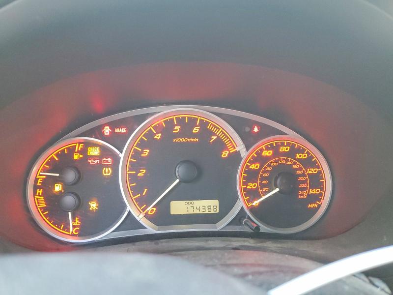 2010 Subaru Wrx VIN JF1GH7G62AG806138 COPART salvage auction — FRONT END, Or - Salvage Title Certificate, sold $1,150 on 2026-07-27 (photo 9)