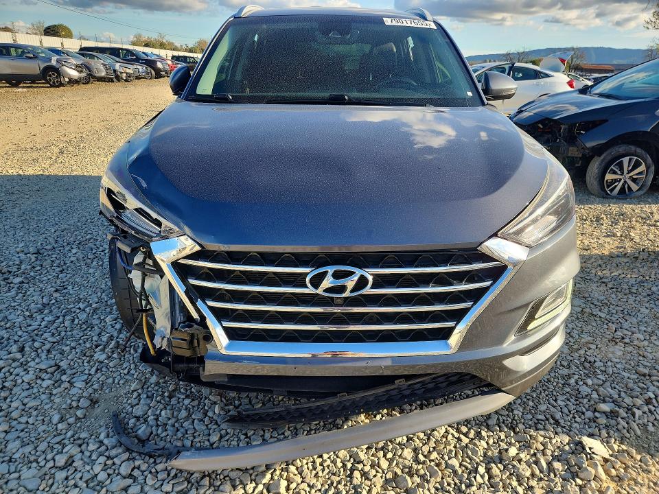 2019 Hyundai Tucson VIN KM8J3CAL6KU854004 COPART salvage auction — FRONT END, Ca - Salvage Certificate, sold $4,200 on 2026-07-02 (photo 5)