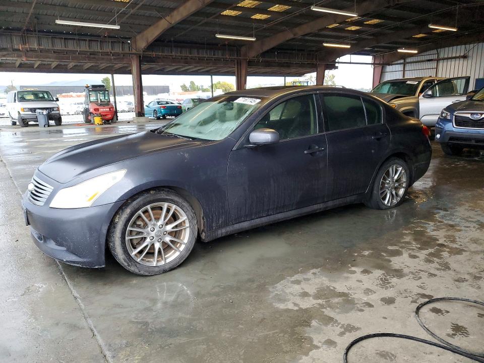 2007 Infiniti G35 VIN JNKBV61E17M712672 COPART salvage auction — REAR END, Ut - Certificate Of Title, sold $1,050 on 2026-07-09 (photo 1)