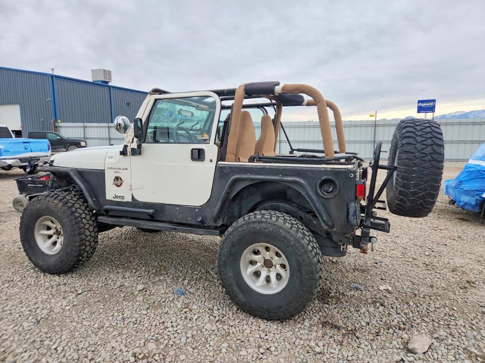 2001 Jeep Wrangler / VIN 1J4FA59S71P336191 COPART salvage auction — ROLLOVER, Ut - Salvage Certificate, sold $1,100 on 2026-07-24 (photo 2)