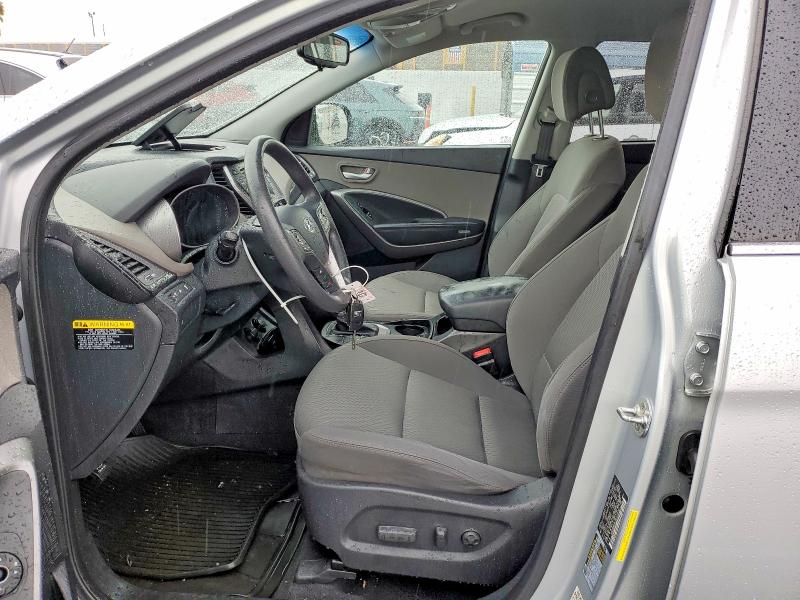2016 Hyundai Santa fe VIN KM8SM4HF7GU134340 COPART salvage auction — FRONT END, Ca - Salvage Certificate, sold $1,600 on 2026-07-02 (photo 7)