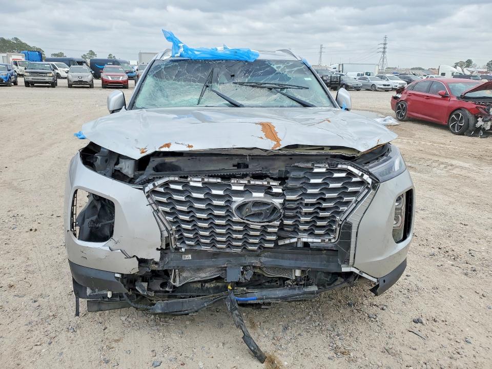 2022 Hyundai Palisade VIN KM8R34HE3NU369372 COPART salvage auction — FRONT END, Tx - Salvage Vehicle Title, sold $7,900 on 2026-07-28 (photo 5)