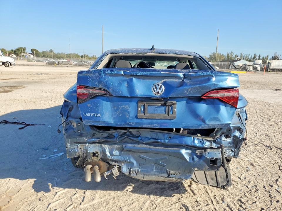 2021 Volkswagen Jetta VIN 3VWC57BU6MM012824 COPART salvage auction — REAR END, FL - CERTIFICATE OF TITLE (P), sold $950 on 2026-07-09 (photo 6)