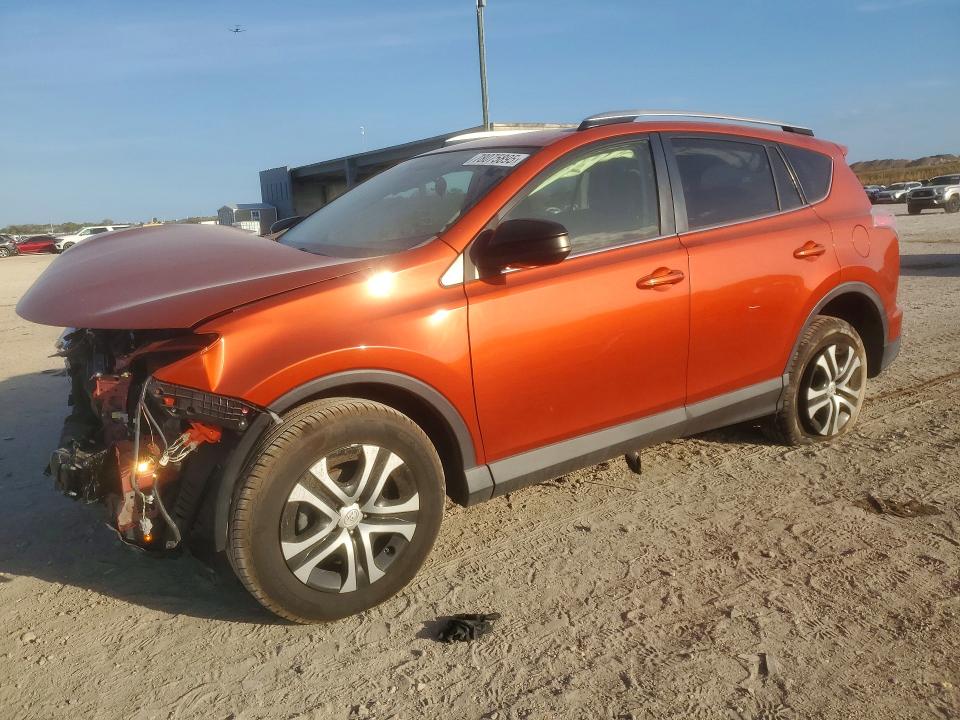2016 Toyota Rav 4 VIN JTMZFREV6GJ071061 COPART salvage auction — FRONT END, Fl - Cert Of Title Slvg Rebuildable, sold $3,900 on 2026-07-16 (photo 1)