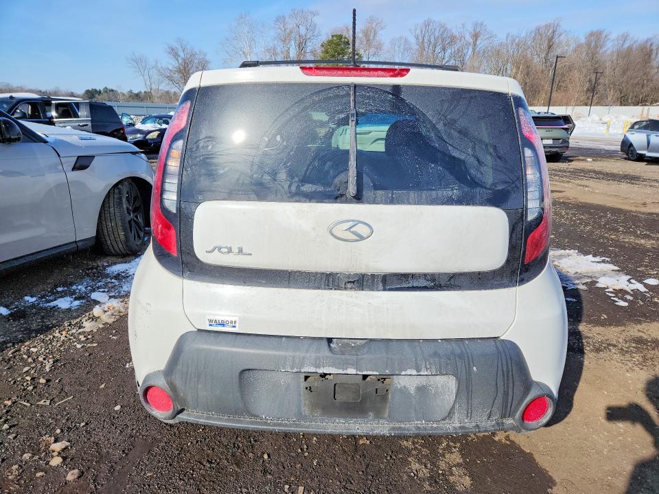 2015 Kia Soul VIN KNDJP3A52F7793703 COPART salvage auction — FRONT END, Md - Cert Of Salvage > 75% Damage, sold $725 on 2026-07-14 (photo 6)
