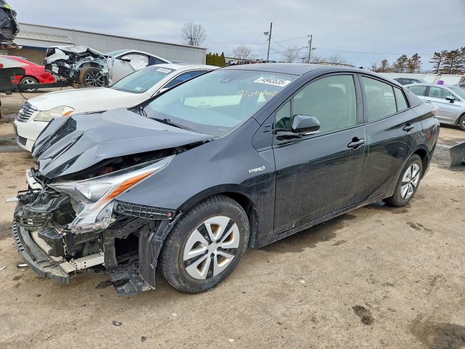 2016 Toyota Prius VIN JTDKARFU9G3015254 COPART salvage auction — FRONT END, Salvage Title, sold $2,950 on 2026-07-17 (photo 1)