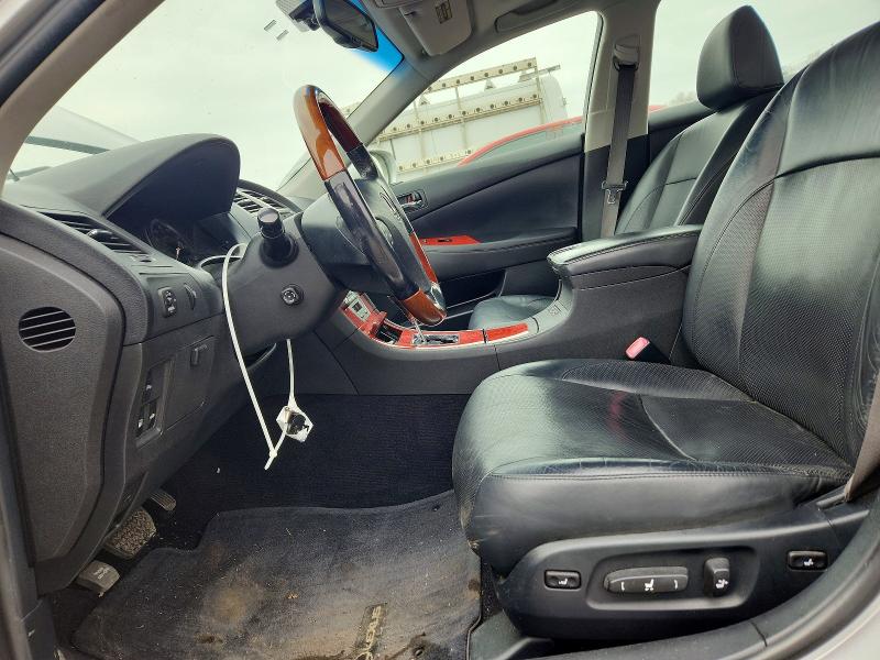 2007 Lexus ES VIN JTHBJ46G472087352 COPART salvage auction — FRONT END, Pa - Cert Of Title, sold $725 on 2026-07-31 (photo 7)