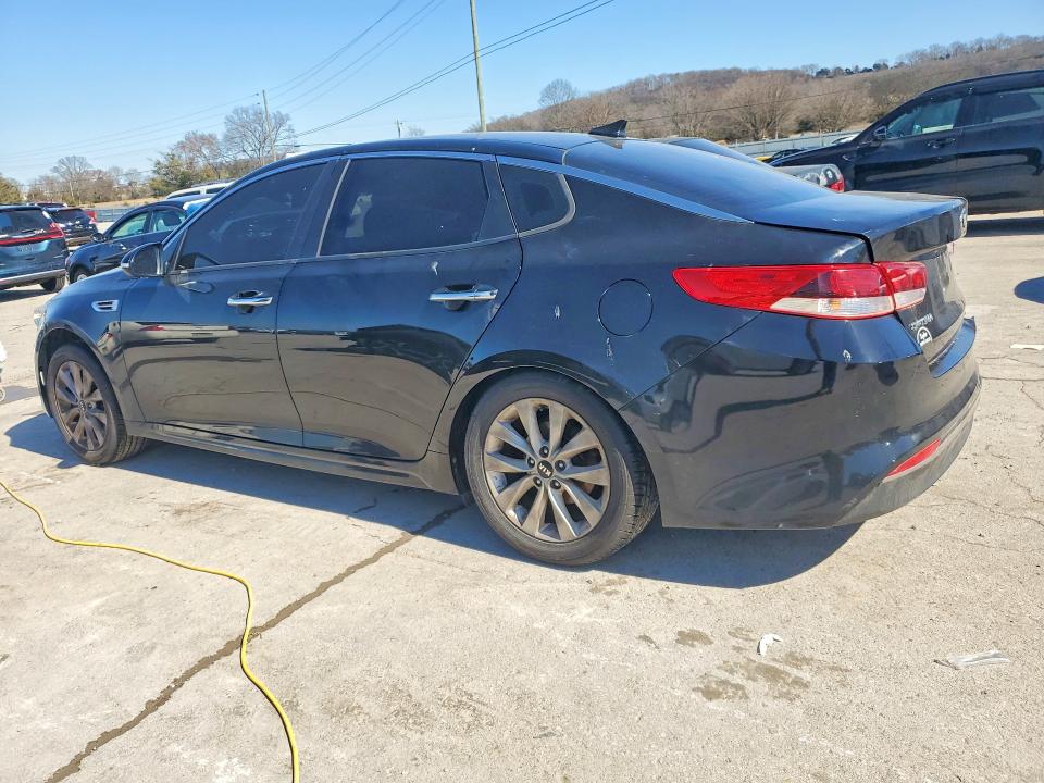 2016 Kia Optima VIN 5XXGT4L38GG073757 COPART salvage auction — REAR END, Tn - Salvage Certificate, sold $1,100 on 2026-07-20 (photo 2)