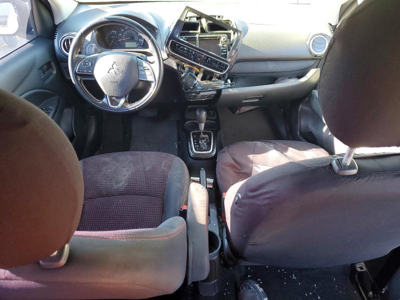 2020 Mitsubishi Mirage VIN ML32F4FJXLHF09216 COPART salvage auction — ALL OVER, Tx - Salvage Vehicle Title, sold $1,200 on 2026-07-09 (photo 8)