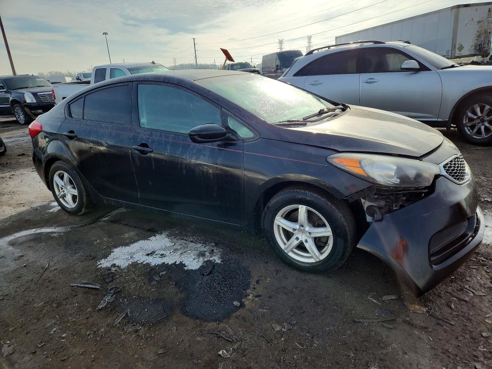 2016 Kia Forte VIN KNAFK4A6XG5618466 COPART salvage auction — FRONT END, MI - CERTIFICATE OF TITLE, sold $950 on 2026-07-24 (photo 4)