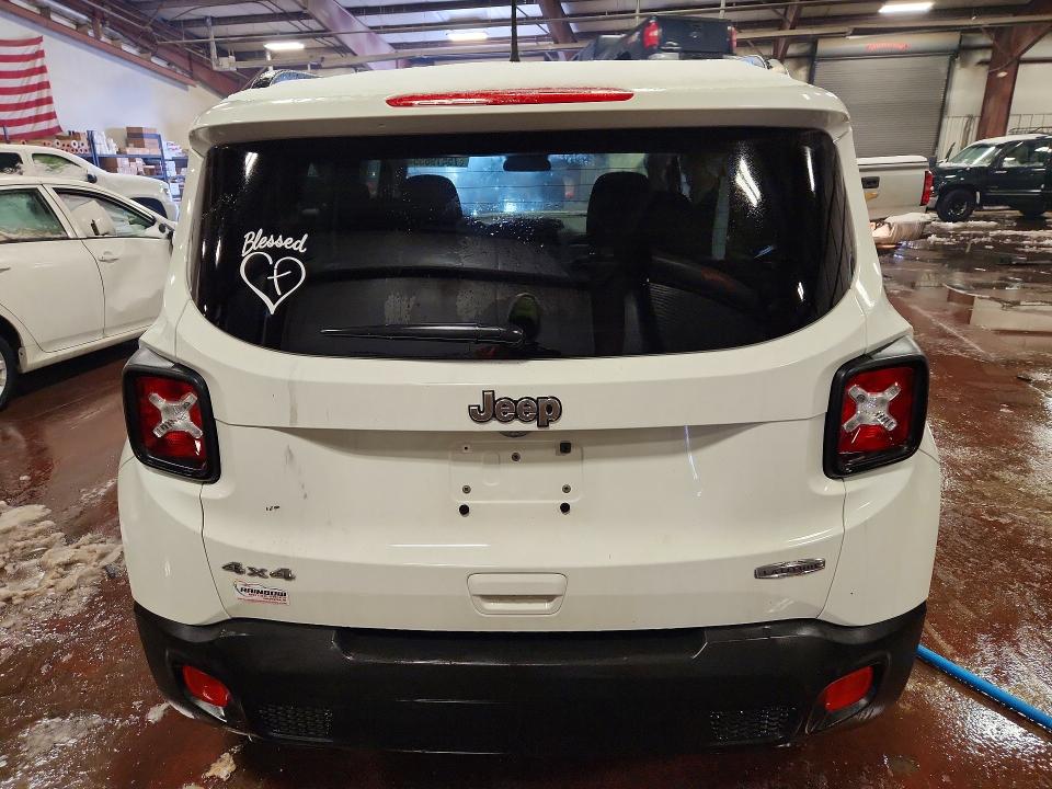 2018 Jeep Renegade VIN ZACCJBBB9JPH94223 COPART salvage auction — SIDE, MI - CERT OF TITLE-SALVAGE VEHICLE, sold $1,350 on 2026-08-14 (photo 6)
