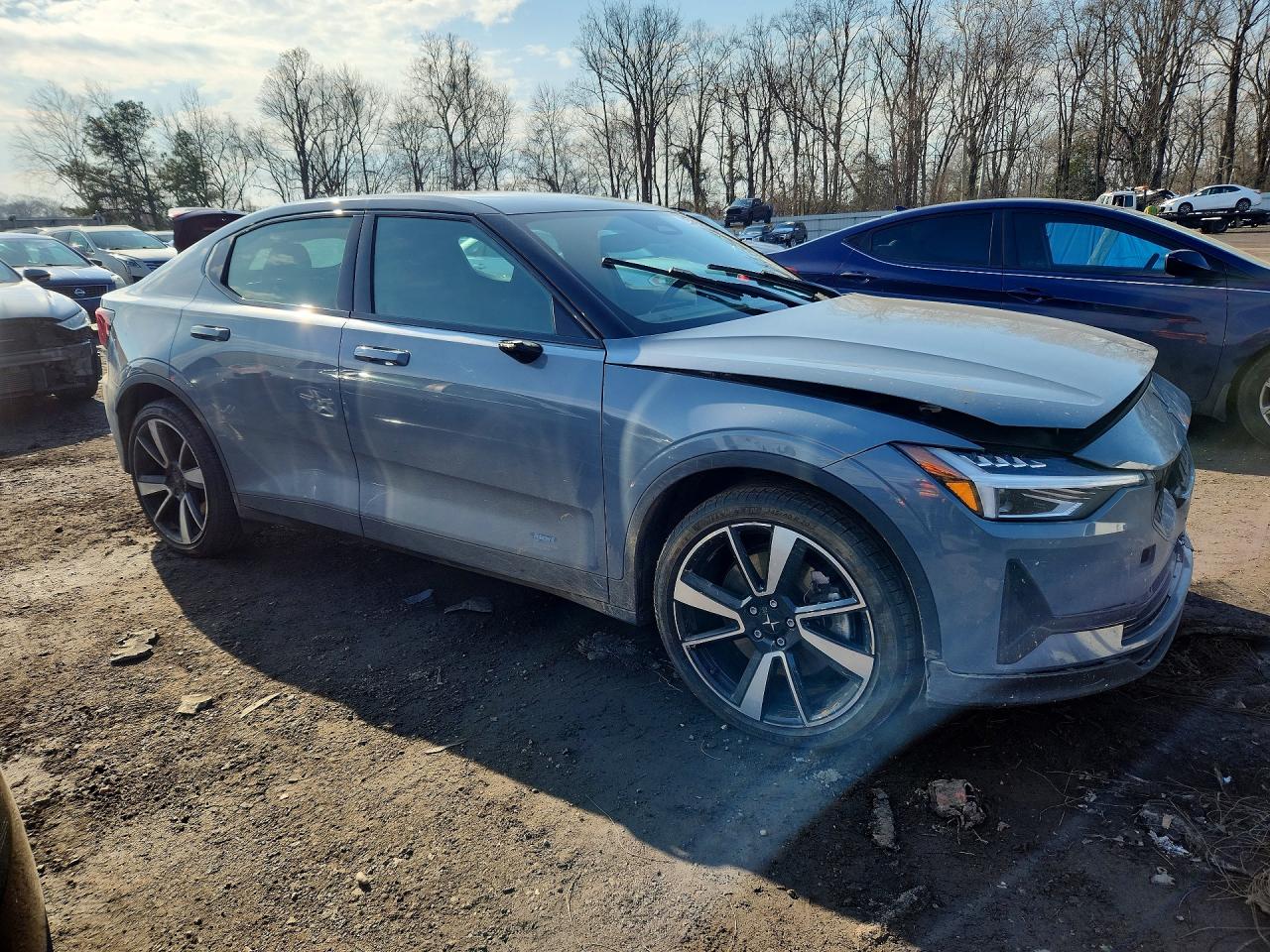 2022 Polestar 2 VIN LPSED3KA8NL055280 COPART salvage auction — Front End, S2 - Salvage Title, sold $7,800 on 2026-09-25 (photo 4)
