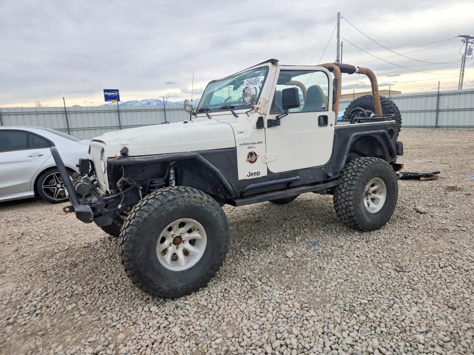 2001 Jeep Wrangler / VIN 1J4FA59S71P336191 COPART salvage auction — ROLLOVER, Ut - Salvage Certificate, sold $1,100 on 2026-07-24 (photo 1)