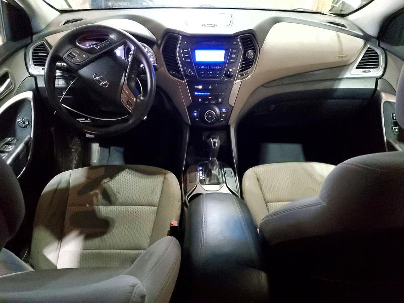 2016 Hyundai Santa fe VIN 5XYZTDLB5GG342468 COPART salvage auction — MECHANICAL, Salvage Title, sold $100 on 2026-07-21 (photo 8)