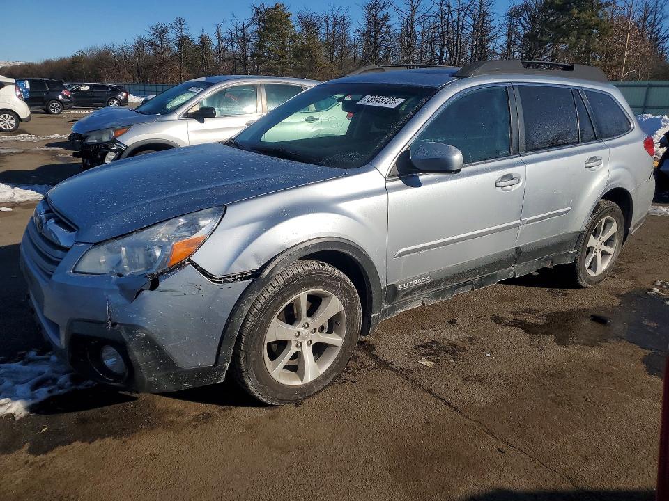 2014 Subaru Outback VIN 4S4BRBEC1E3295110 COPART salvage auction — FRONT END, Ny - Certificate Of Title, sold $750 on 2026-07-20 (photo 1)