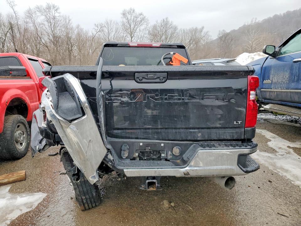 2025 Chevrolet Silverado 2500 VIN 2GC1KNEY3S1232061 COPART salvage auction — ALL OVER, AZ - CERT OF TITLE - SALVAGE, sold $9,500 on 2026-07-23 (photo 6)