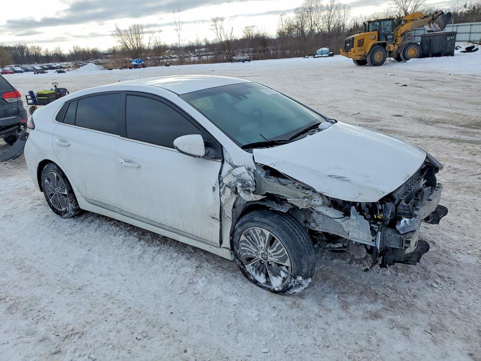 2021 Hyundai Ioniq VIN KMHC75LD8MU260015 COPART salvage auction — FRONT END, Oh - Cert Of Title-Salvage, sold $3,750 on 2026-07-06 (photo 4)
